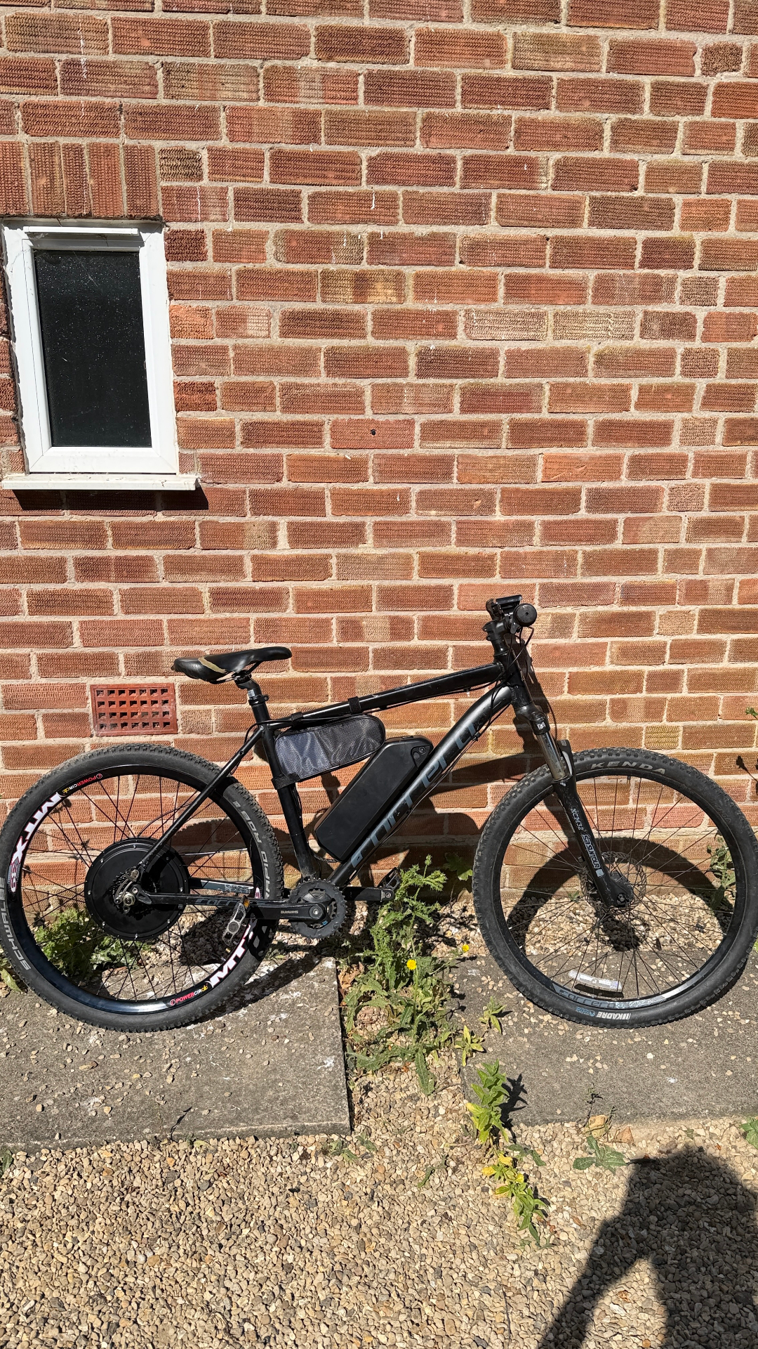 Shadow Hub — custom e-bike build