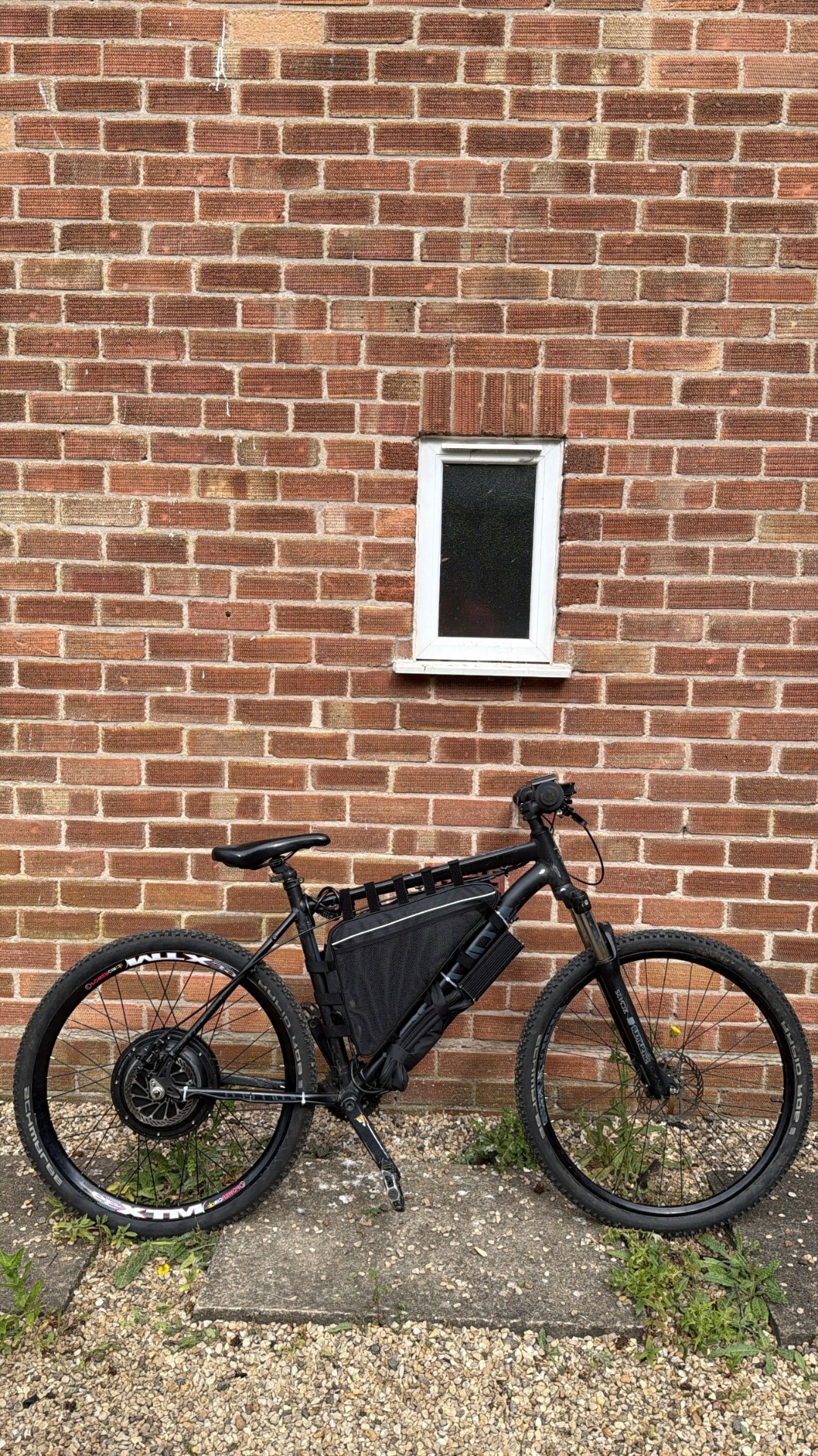 Midnight Tourer — custom e-bike build