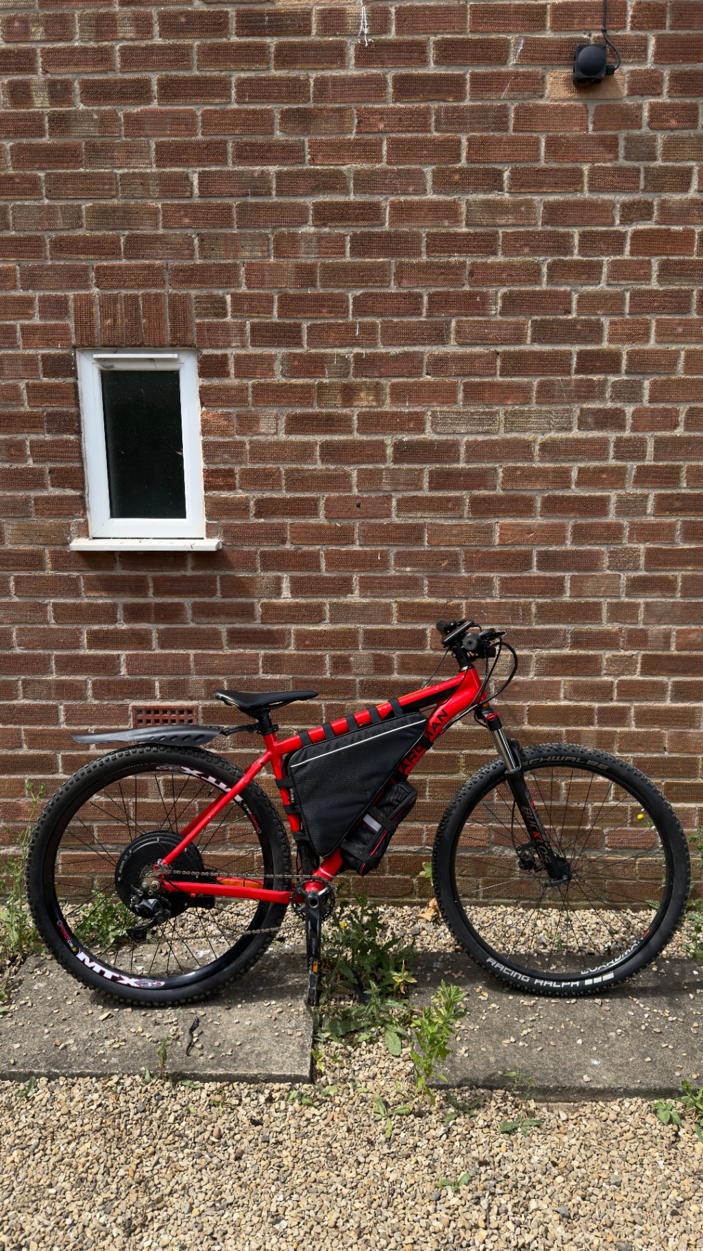 BOARDMAN MHT8.6 REAR-HUB CONVERSION — custom e-bike build