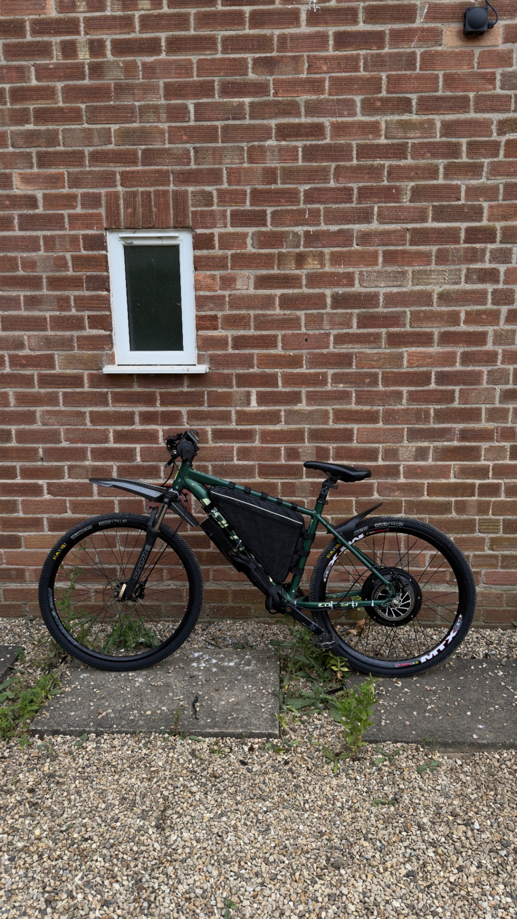 Forest Green — custom e-bike build